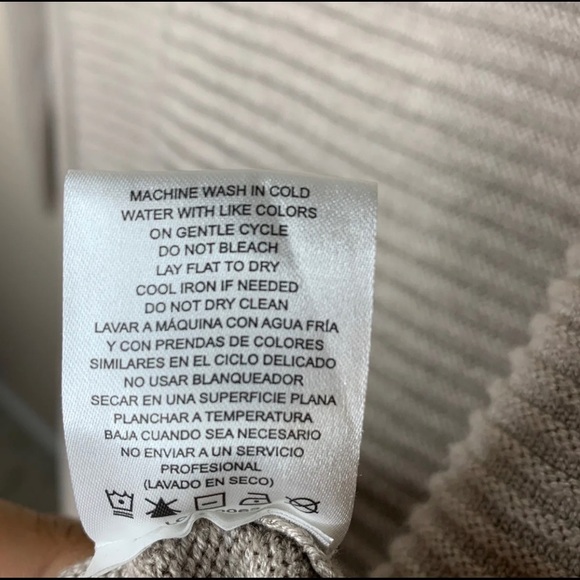 Hilary Radley long sleeve layered look ridge sweater size Medium women - Picture 9 of 9